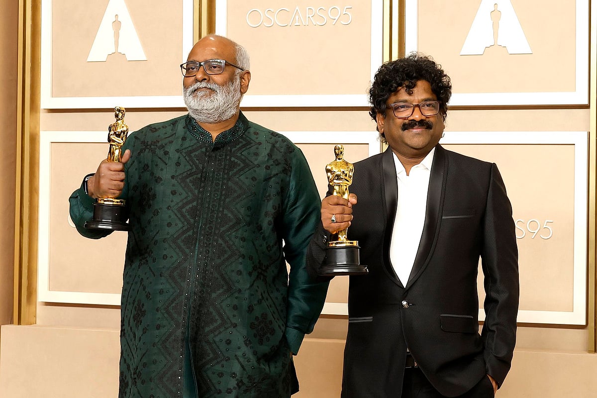 ஆஸ்கர் விருதை வென்றது ’நாட்டு நாட்டு’ பாடல் -ஏ.ஆர்.ரகுமானுக்கு பின்னர் ஆஸ்கர் விருதை வென்றார் கீரவாணி ! 