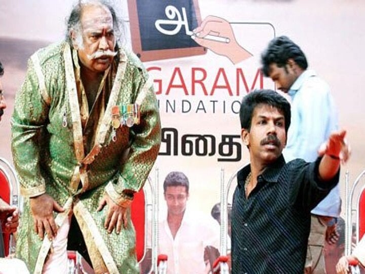 தனக்காக வைக்கப்பட்ட கண்ணீர் அஞ்சலி பேனர்.. அதன் முன் நின்றே மாஸான போட்டோ வெளியிட்ட ‘அவன் இவன்’ பட நடிகர்!