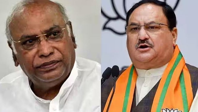 ”சுதந்திரப் போராட்டத்தில் பங்கேற்காத நீங்கதான் தேசவிரோதி”: ஜே.பி.நட்டாவுக்கு மல்லிகார்ஜுன் கார்கே பதிலடி!