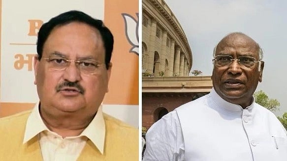 ”சுதந்திரப் போராட்டத்தில் பங்கேற்காத நீங்கதான் தேசவிரோதி”: ஜே.பி.நட்டாவுக்கு மல்லிகார்ஜுன் கார்கே பதிலடி!