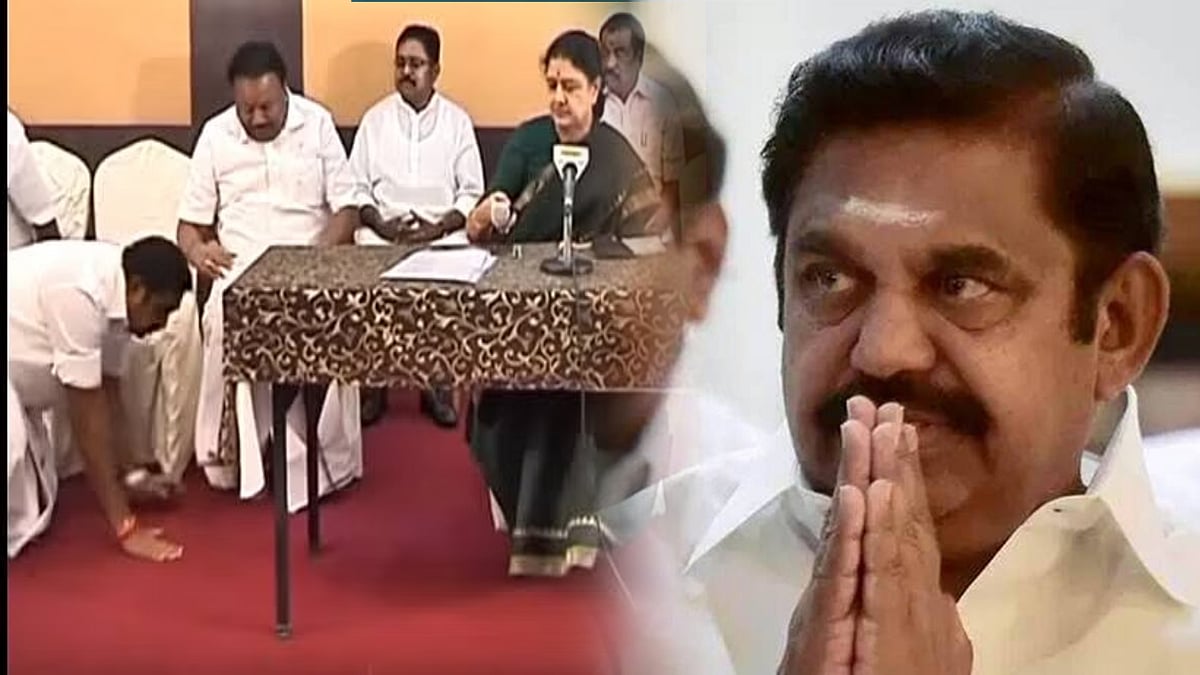 இந்த மீச வச்ச.. இனிமேல் இப்படி பேசுனா எப்படி அடி விழும் என காட்டிய ஈரோடு கிழக்கு தொகுதி மக்கள் !