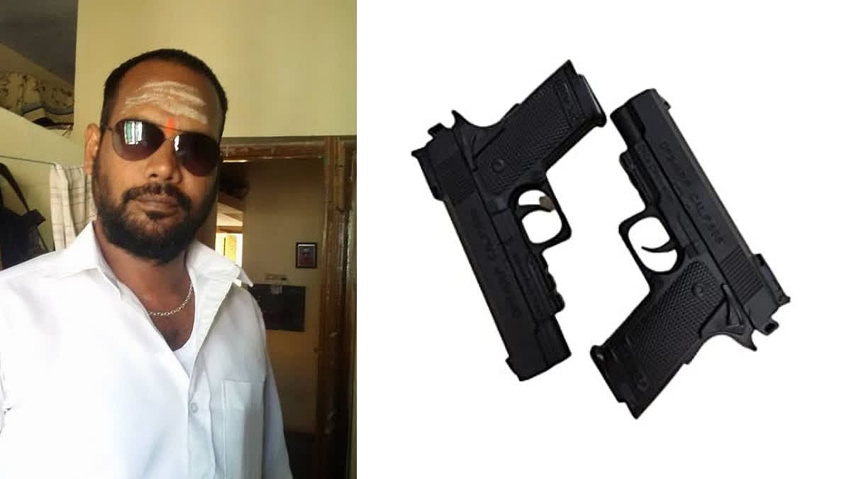 நண்பரை துப்பாக்கியால் சுட்ட இந்து முன்னணி நிர்வாகி கைது.. பறிமுதல் செய்யப்பட்ட தோட்டாக்களால் பரபரப்பு !