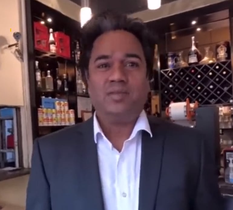 சீனாவிலும்  பட்டொளி வீசி பறக்கும் உதயசூரியன்.. எங்கு சென்றாலும் கொள்கை மாறாத உடன்பிறப்புகள்.. (VIDEO )