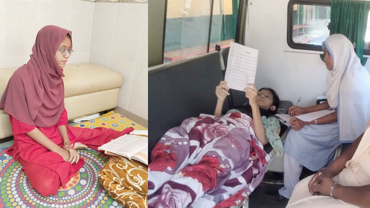 Ambulanceல் வைத்து பொது தேர்வு எழுதிய மும்பை மாணவி.. சாலையில் சென்ற வாகன ஓட்டுநரின் அலட்சியத்தால் சோகம் !