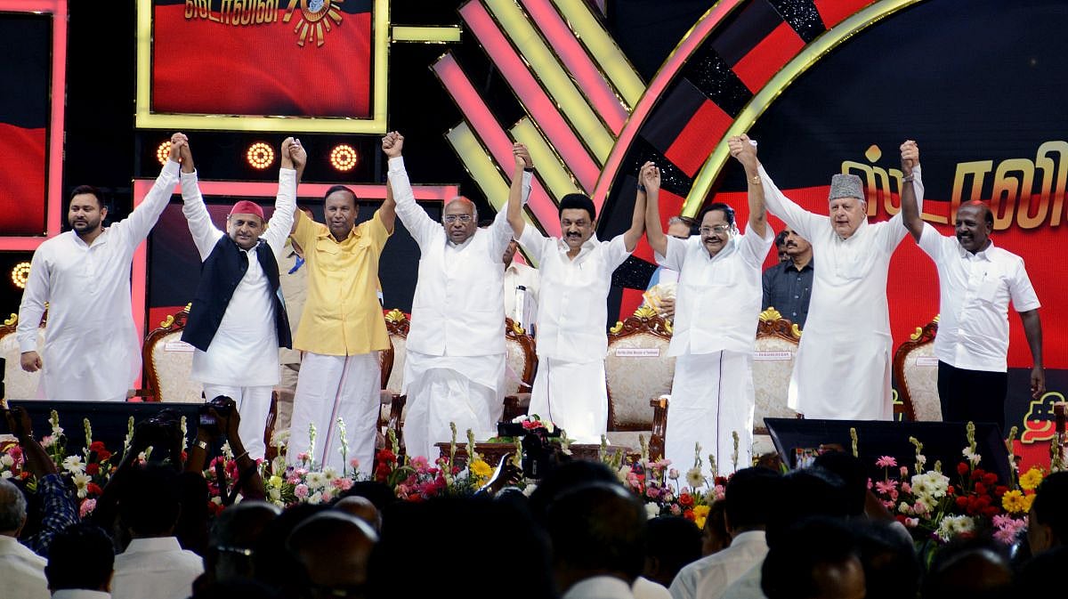 ”பாஜகவுக்கு எதிராக மதச்சார்பற்ற தலைவர்கள் ஒன்றிணைய வேண்டும்” -முதலமைச்சர் மு.க.ஸ்டாலின் அழைப்பு !