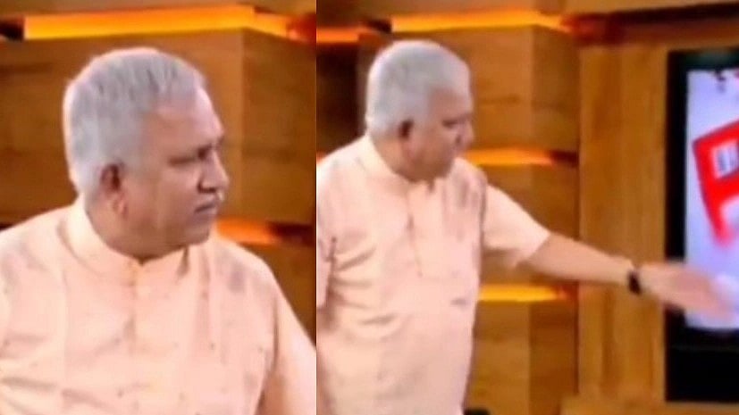மூத்த பத்திரிகையாளரிடம் தரக்குறைவான பேச்சு.. கேள்வி கேட்ட நெறியாளர்: கத்திக்கொண்டே வெளியேறிய BJP நாராயணன்