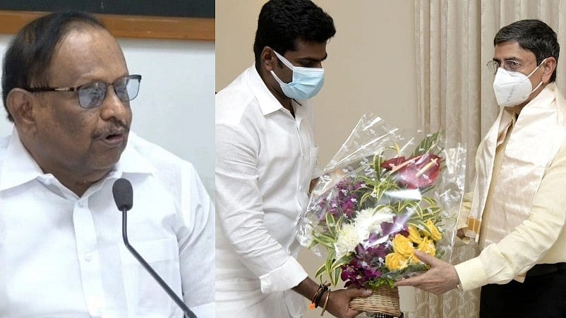 தமிழ்நாட்டின் ஆளுநர் யார்?.. அண்ணாமலைக்கு எப்படி அரசு ரகசியங்கள் தெரியும்?: அமைச்சர் ரகுபதி சரமாரி கேள்வி