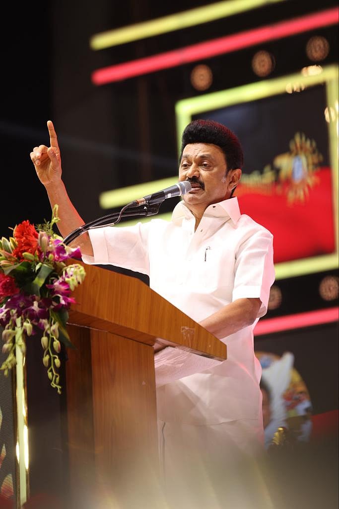 “அவன் எந்தக் கொம்பனாக இருந்தாலும் இரும்புக்கரம் கொண்டு அடக்குவோம்..” : முதலமைச்சர் மு.க.ஸ்டாலின் சூளுரை!