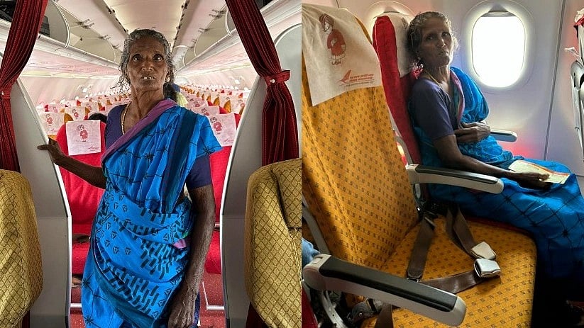 ‘காசு ரொம்ப செலவாச்சாப்பா’: அழகாய் அன்பாய் அம்மாவின் முதல் விமானப் பயணம் - கனவை நிறைவேற்றிய தமிழக இளைஞர்!