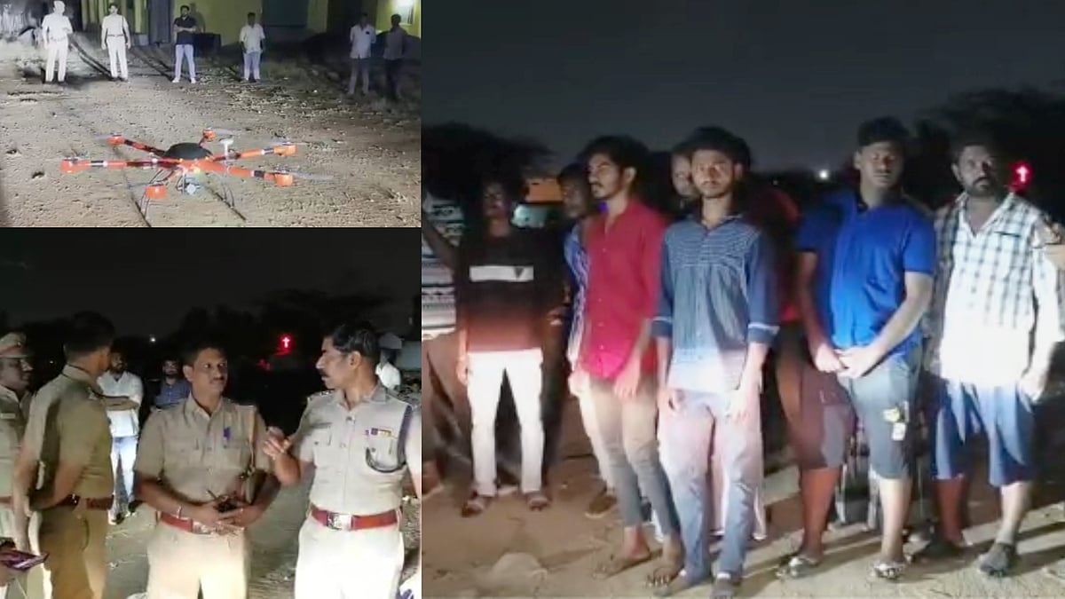 போதை ஆசாமிகளுக்கு ஷாக்.. ட்ரோன் மூலம் பிடிபட்ட கும்பல்: 8 பேரை சிறையில் அடைத்த திருப்பூர் போலிஸ்