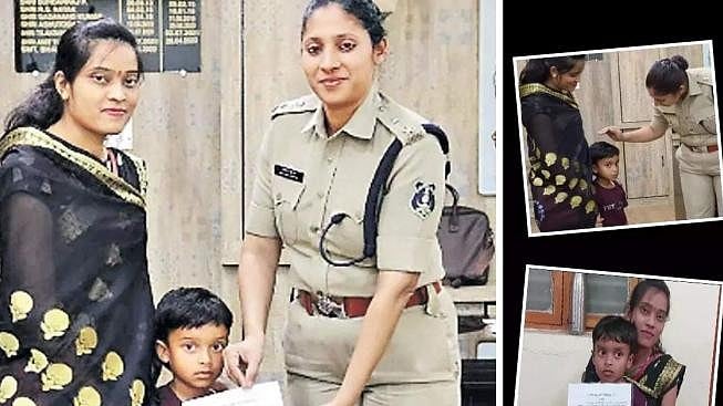 'இனி நீயும் போலிஸ்'.. 5 வயது சிறுவனுக்கு கான்ஸ்டபிள் பணி வழங்கிய SP.. என்ன காரணம்?