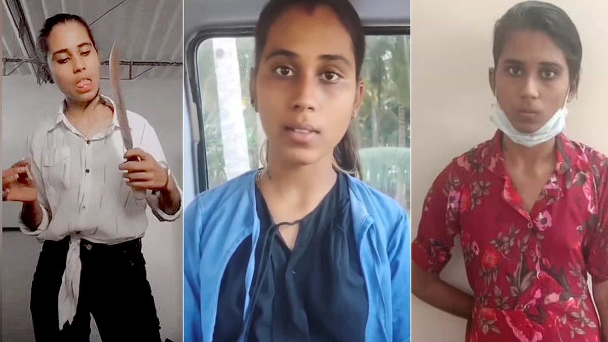 பட்டாக்கத்தியுடன் ரீல்ஸ்.. தலைமறைவாக இருந்த கோவை தமன்னா கைது.. ஸ்கெட்ச் போட்டு தூக்கிய தனிப்படை போலிஸ் !