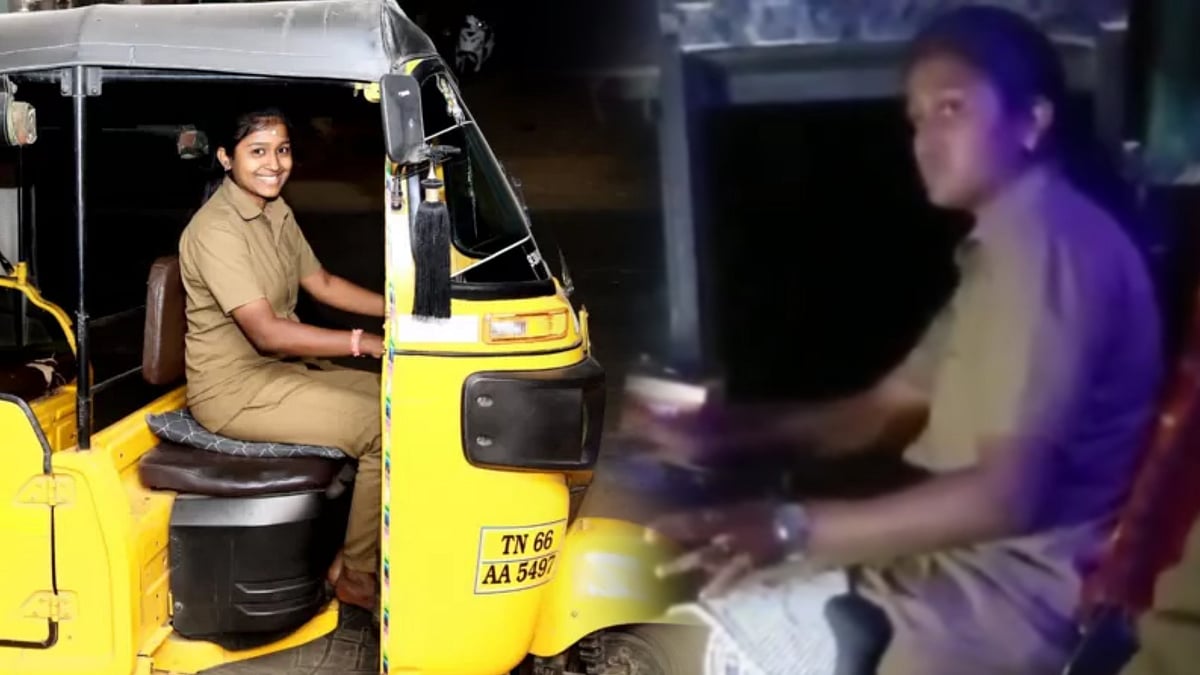 கோவையின் முதல் பெண் பேருந்து ஓட்டுநர்.. தடைகளை கடந்து லட்சியத்தை எட்டிய பட்டதாரி இளம்பெண் ! 