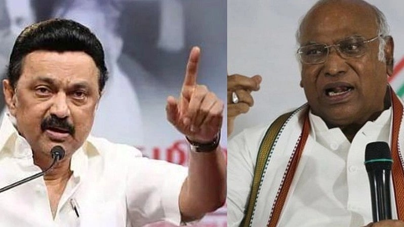 #HBDMKSTALIN70 "நாம் ஒன்றிணைந்து சனாதன சக்திகளை விரட்டியடிப்போம்": மல்லிகார்ஜுன கார்கே உரை!