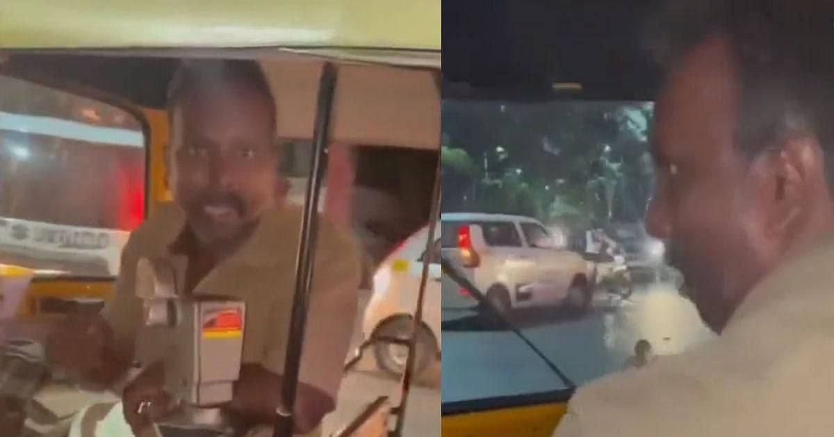 "இது எங்கள் நிலம்.. நாங்கள் ஏன் இந்தியில் பேசவேண்டும் ?" - இணையத்தில் வைரலாகும் ஆட்டோ ஓட்டுநரின் பதிலடி !