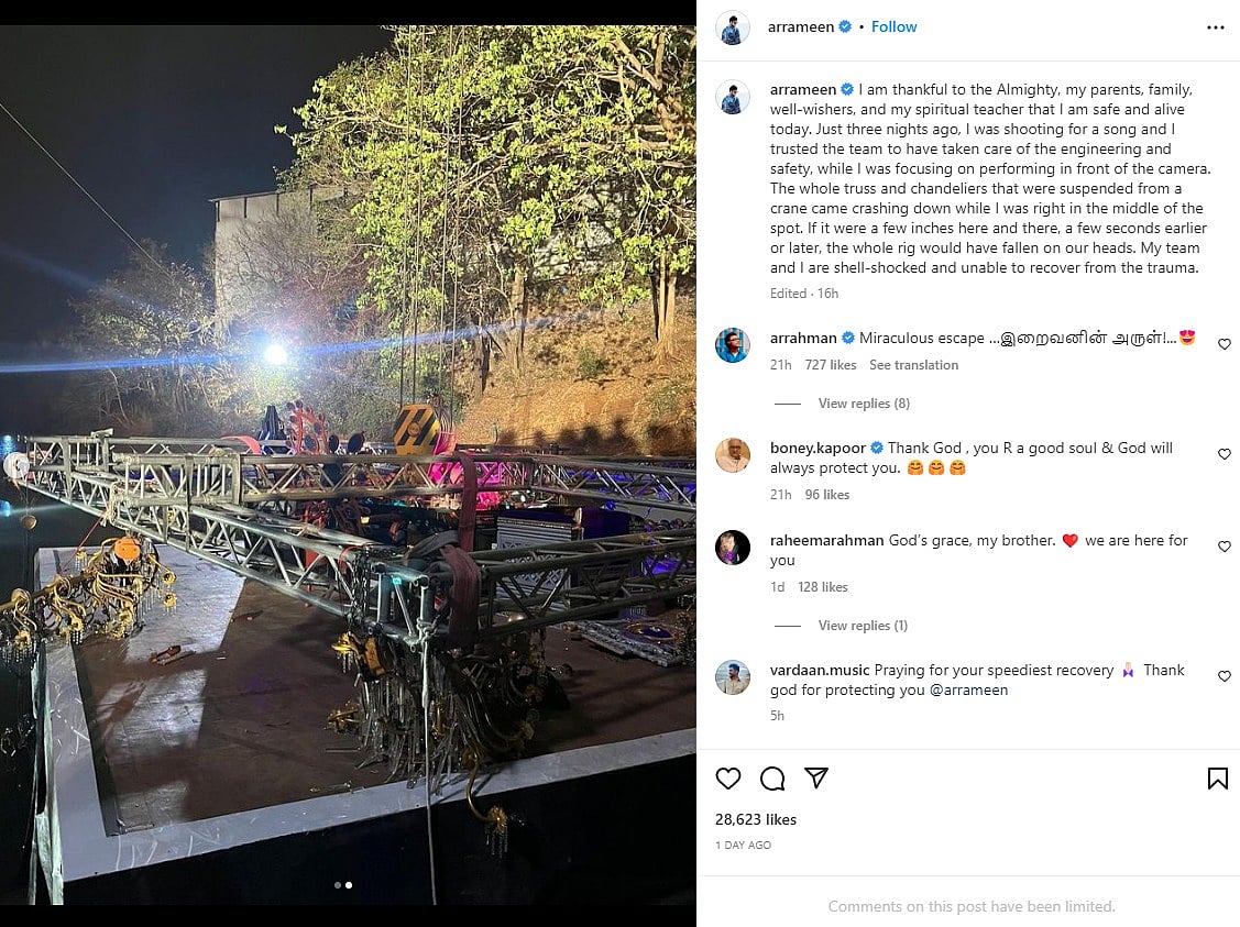 “என்னால அதுல இருந்து இன்னும் மீள முடியல..” - நூலிழையில் உயிர் தப்பிய AR ரகுமானின் மகன் : நடந்தது என்ன ?