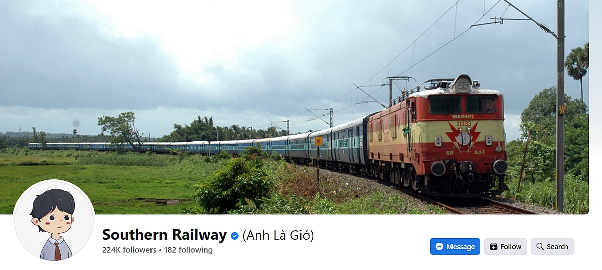 Hack செய்யப்பட்ட தெற்கு ரயில்வேயின் Facebook பக்கம்.. கமெண்ட்களுக்கு தொடர்ந்து பதிலளிக்கும் ஹேக்கர்கள் ! 