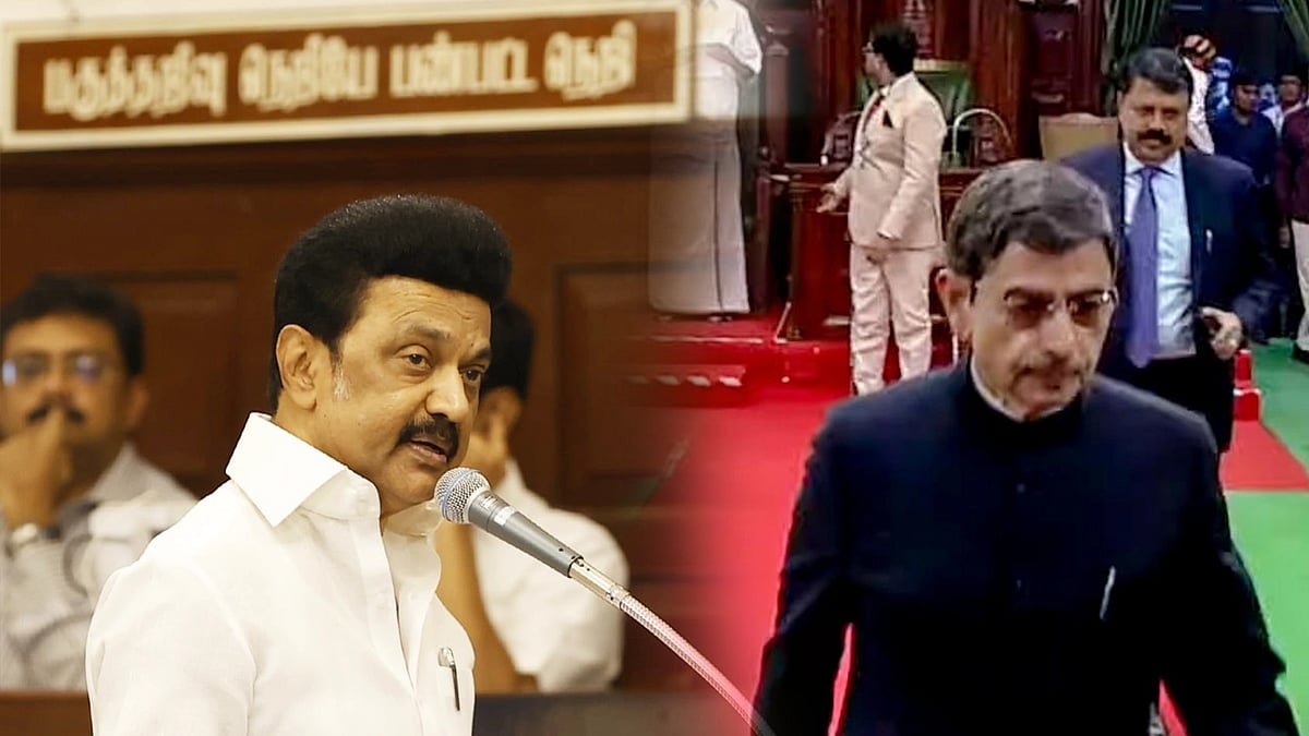 “இடைஞ்சல் தர நினைத்தால் கைகட்டி வேடிக்கை பார்க்க மாட்டோம்..”: சட்டபேரவையில் ஆளுநரை எச்சரித்த முதலமைச்சர்!