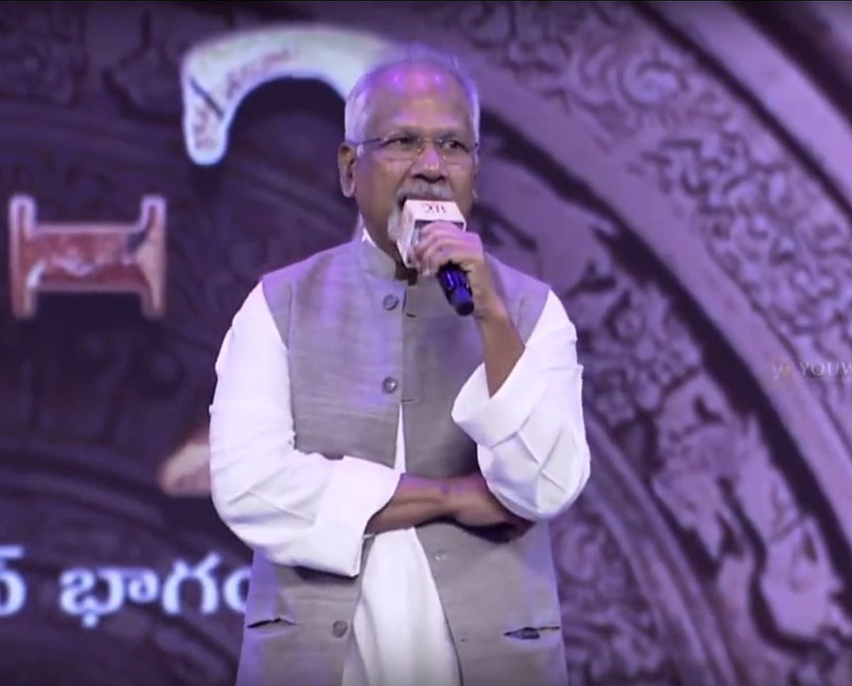 “பொன்னியின் செல்வன் - 2 பாகத்திற்கு ‘பாகுபலி’தான் காரணம்..”- ஐதராபத்தில் ராஜமெளலியை பாராட்டிய மணிரத்னம் !