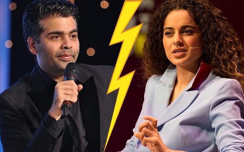 “ஆங்கிலம் தெரியாது.. நேஷனல் சேனலில் என்னை அவமானப்படுத்தினார்..” - கரண் ஜோஹர் மீது கங்கனா குற்றச்சாட்டு !