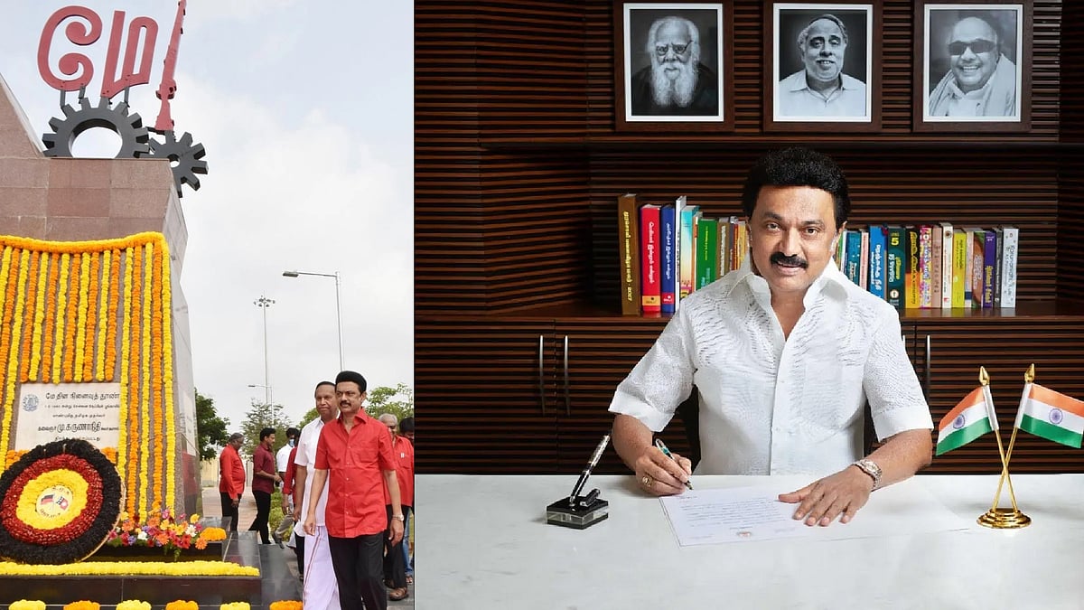 “தொழிலாளர் நலன் காக்க தி.மு.க  அரசு என்றென்றும் பாடுபடும்” : முதலமைச்சர் மு.க.ஸ்டாலின் மே தின வாழ்த்து!