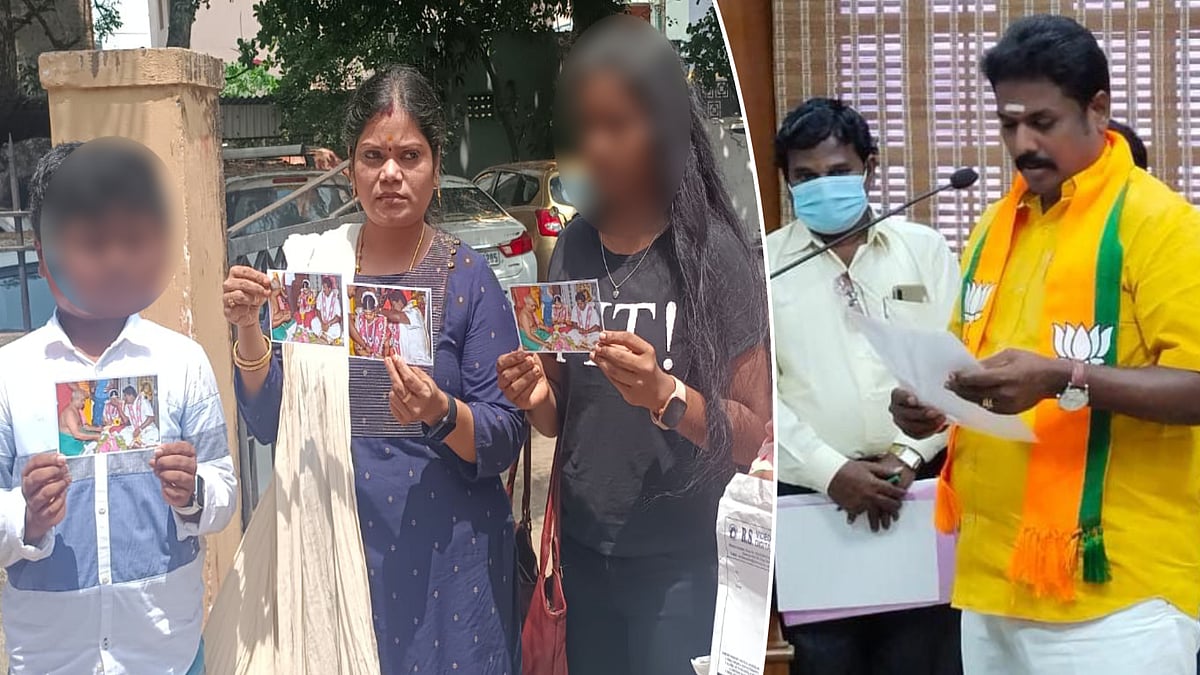 இரகசியமாக இரண்டாவது திருமணம்.. கொலை மிரட்டல்: 2 பிள்ளைகளோடு புதுவை பாஜக MLA மீது முதல் மனைவி பரபர புகார்!