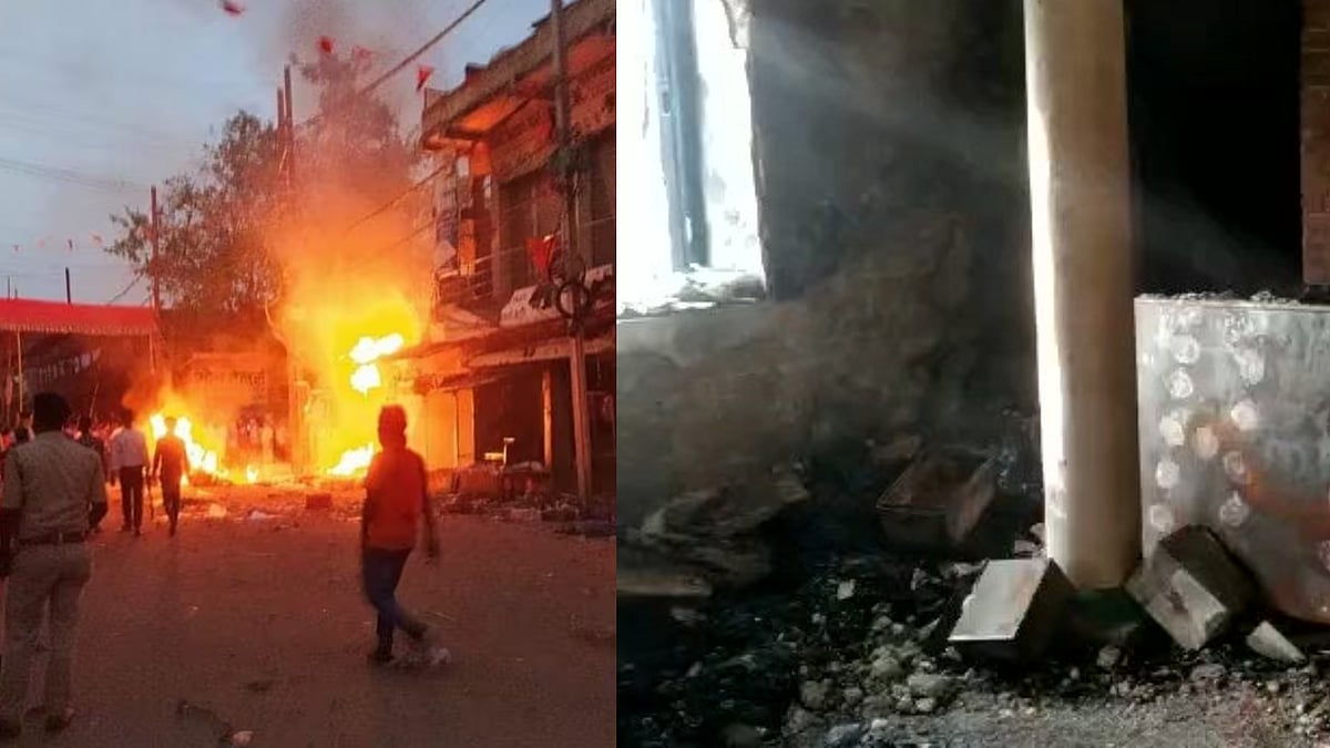 பீகார் :ராம நவமி ஊர்வலத்தில் வன்முறை.. இந்துத்துவ கும்பலால் தீ வைத்து எரிக்கப்பட்ட மதரஸா, நூலகம் !