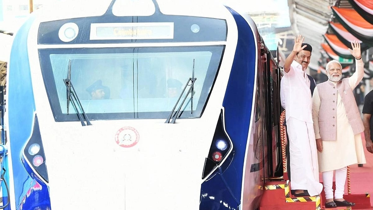 சென்னை - கோவை வந்தே பாரத் ரயில் சேவையை தொடங்கி வைத்த பிரதமர் மோடி.. எத்தனை மணி நேரத்தில் கோவை செல்லும்?