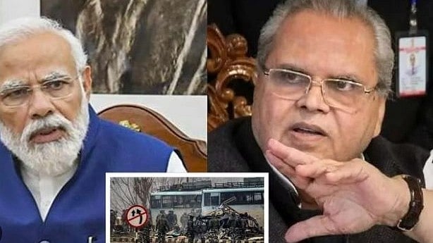 “புல்வாமா தாக்குதல்: மோடி அரசின் தோல்வியே காரணம்” : உண்மையை அம்பலபடுத்திய சத்யபால் மாலிக்” - முரசொலி!