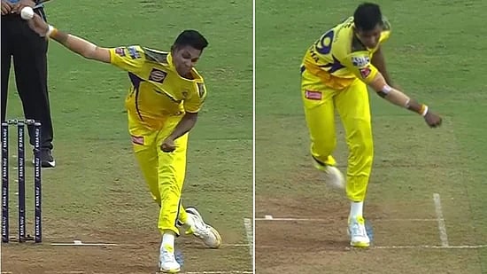 "RCB அணிக்கு எதிராக நான் சிறப்பாக செயல்பட தோனிதான் காரணம்" -CSK வீரர் குட்டி மலிங்கா புகழாரம் !