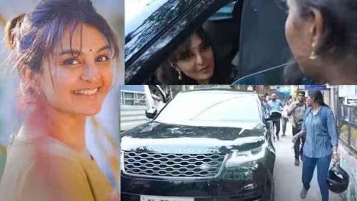 காரின் பின்னால் ஓடி வந்து கோரிக்கை வைத்த ரசிகை.. உடனே OK சொன்ன மஞ்சுவாரியர்: அப்படி என்ன சொல்லிருப்பாங்க?