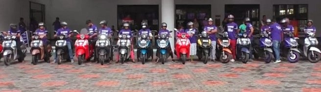 யமஹா நிறுவனம் நடத்திய Mileage Challenge: 1 லிட்டர் பெட்ரோலில் 128 கிலோ மீட்டர் ஓட்டி அசத்திய கோவை இளைஞர்!