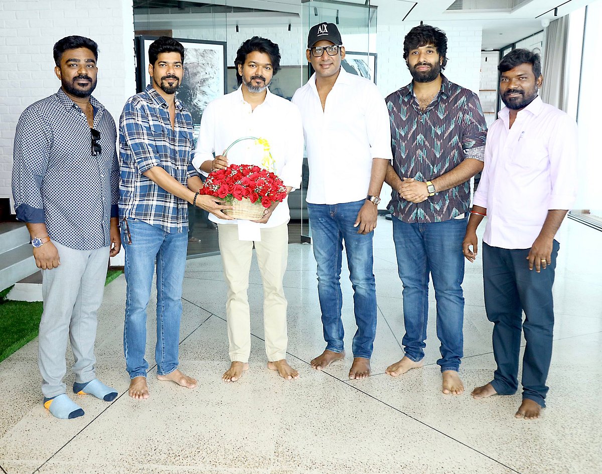 “ரசிகனா எப்போதும் பெருமை படுகிறேன்..” -விஜயின் புது Office-க்கு விசிட் அடித்த விஷால்.. எதற்காக தெரியுமா?