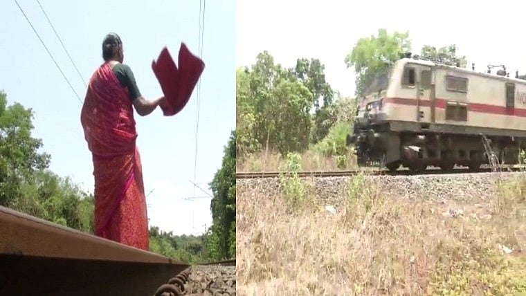 “தண்டவாளத்தில் விழுந்த ராட்சத மரம்.. தனி ஆளாக போராடி ரயிலை நிறுத்திய மூதாட்டி” : நெகிழச் செய்த மனிதநேயம்!