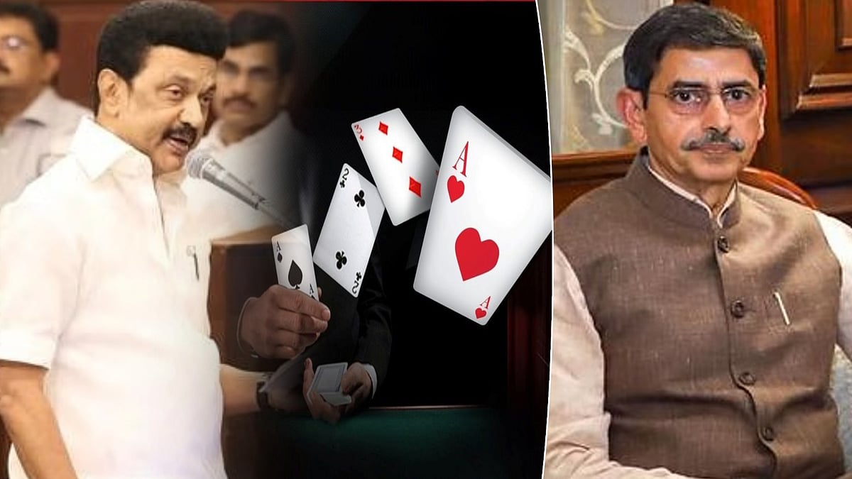 ஆன்லைன் ரம்மி மசோதா: “முத்துவேல் கருணாநிதி ஸ்டாலின் எனும் நான்”: மீண்டும் ஒரு சம்பவம் செய்த மு.க.ஸ்டாலின்