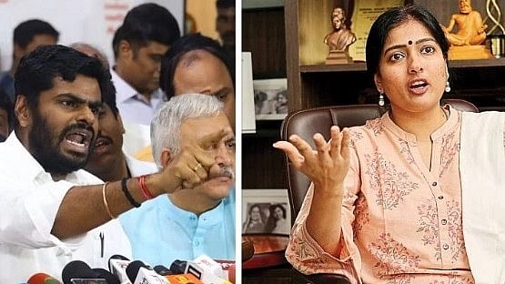 ”நீ ஒரு கோழை.. ஒரு பொய்யன்” ..  அண்ணாமலை விளக்கத்திற்கு காயத்ரி ரகுராம் கடும் சாடல்!