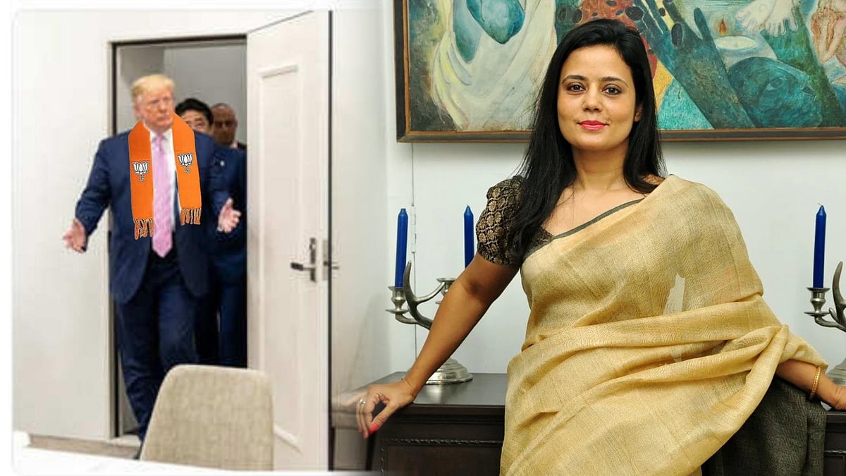 கைது நடவடிக்கையில் இருந்து தப்ப டிரம்ப் பாஜகவில் இணையலாம் -புகைப்படம் வெளியிட்டு மேற்குவங்க MP கிண்டல்!