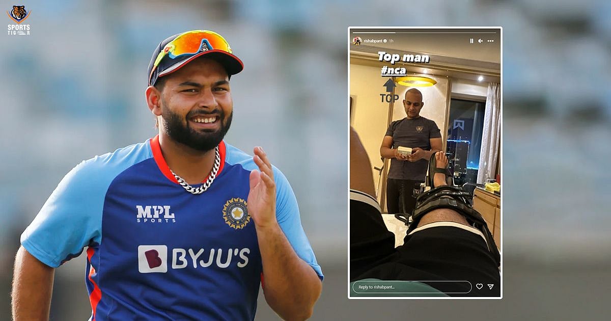 மீண்டு(ம்) வரும் ரிஷப் பண்ட் - தேசிய கிரிக்கெட் அகாடமியில் பயிற்சி.. INSTA பதிவு வைரல் !