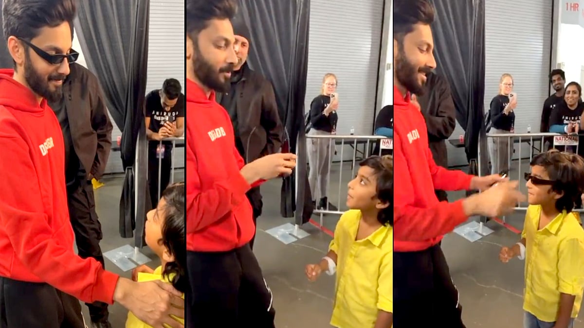 LEO.. LEO.. தீம் பாடலை பாடி அசத்திய சிறுவன்.. மெய்மறந்து பார்த்த அனிருத்.. ரசிகர்கள் கொண்டாட்டம் ! Video 