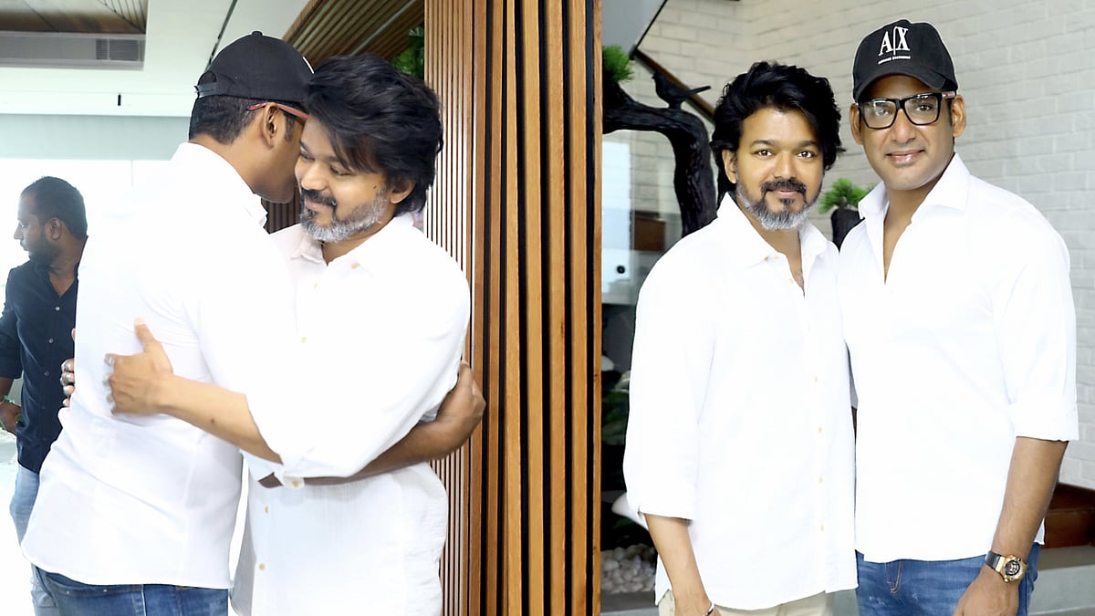“ரசிகனா எப்போதும் பெருமை படுகிறேன்..” -விஜயின் புது Office-க்கு விசிட் அடித்த விஷால்.. எதற்காக தெரியுமா?