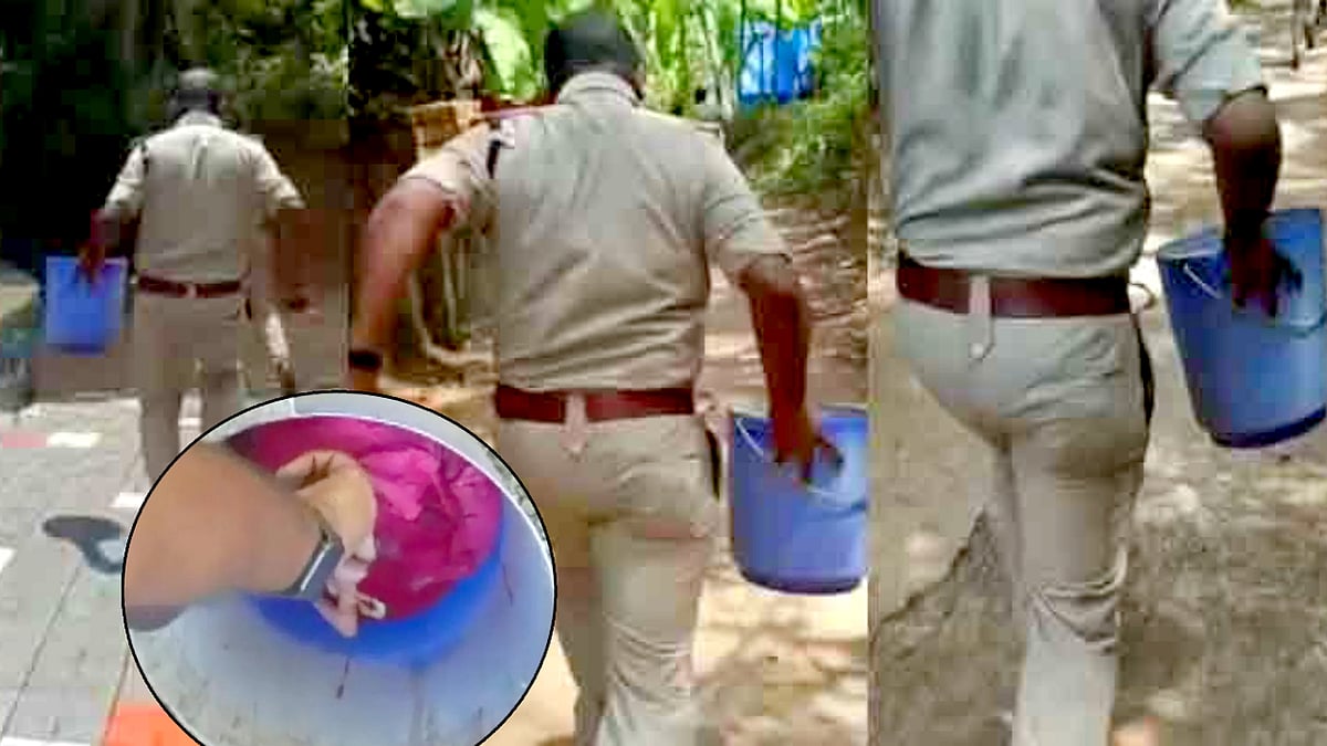 வீட்டின் கழிவறை பக்கெட்டுக்குள் கிடந்த பிஞ்சு குழந்தை.. ஓடி சென்று மருத்துவமனையில் சேர்த்த கேரள போலிஸ் ! 