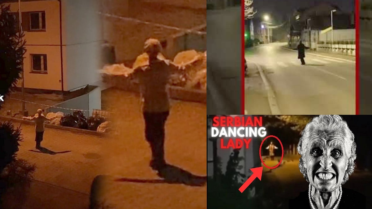 நடு ரோட்டில் நடனம்.. தனியாக சென்றால் கொலை.. இணையத்தில் வைரலாகும் ‘Serbian Dancing Lady’.. பின்னணி என்ன ?