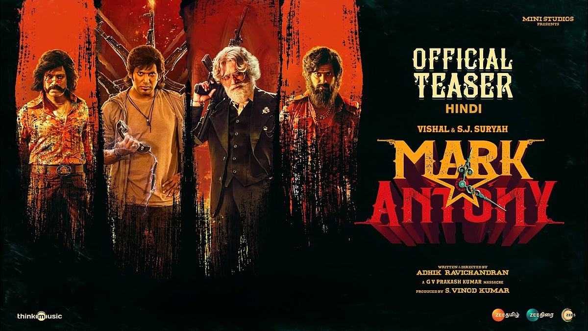 “எல்லாத்தையும் மாத்தி,மறந்து,மாறி வந்துருக்கேன்”-மீண்டும் ஒரு Time Travel படம்:வெளியானது MarkAntony டீசர்