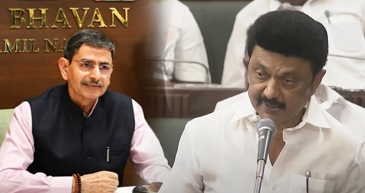 “இடைஞ்சல் தர நினைத்தால் கைகட்டி வேடிக்கை பார்க்க மாட்டோம்..”: சட்டபேரவையில் ஆளுநரை எச்சரித்த முதலமைச்சர்!