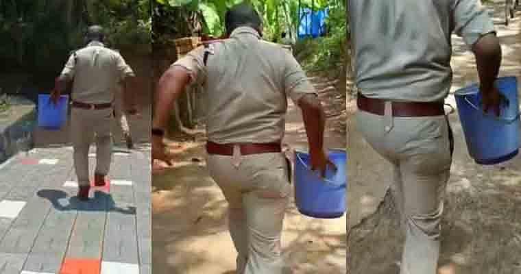 வீட்டின் கழிவறை பக்கெட்டுக்குள் கிடந்த பிஞ்சு குழந்தை.. ஓடி சென்று மருத்துவமனையில் சேர்த்த கேரள போலிஸ் !