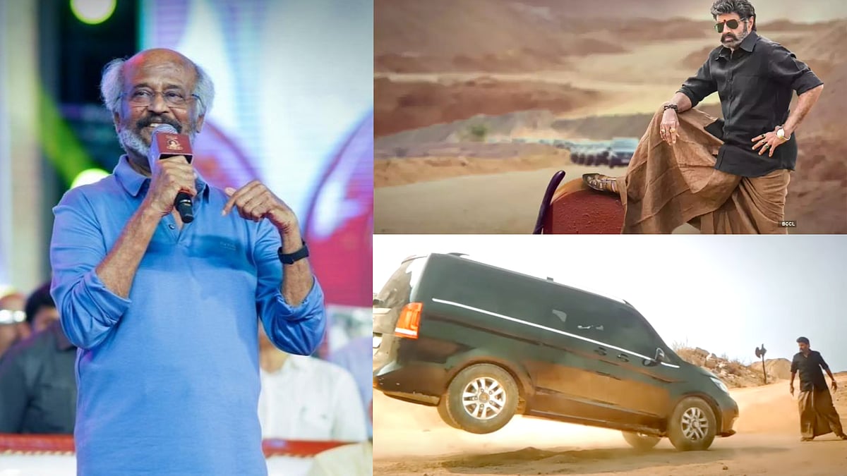 பறக்கவிடும் ஜீப்: “நா செஞ்சா மக்கள் ஏத்துக்கமாட்டாங்க.. ஆனா இவரு செஞ்சா..” - பாலய்யா குறித்து ரஜினி கலகல!