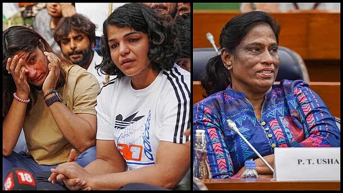 ”வீராங்கனைகளின் போராட்டம் நாட்டின் பெயருக்கு நல்லதல்ல” - PT உஷாவின் கருத்துக்கு  சாக்‌ஷி மாலிக் கண்டனம் !