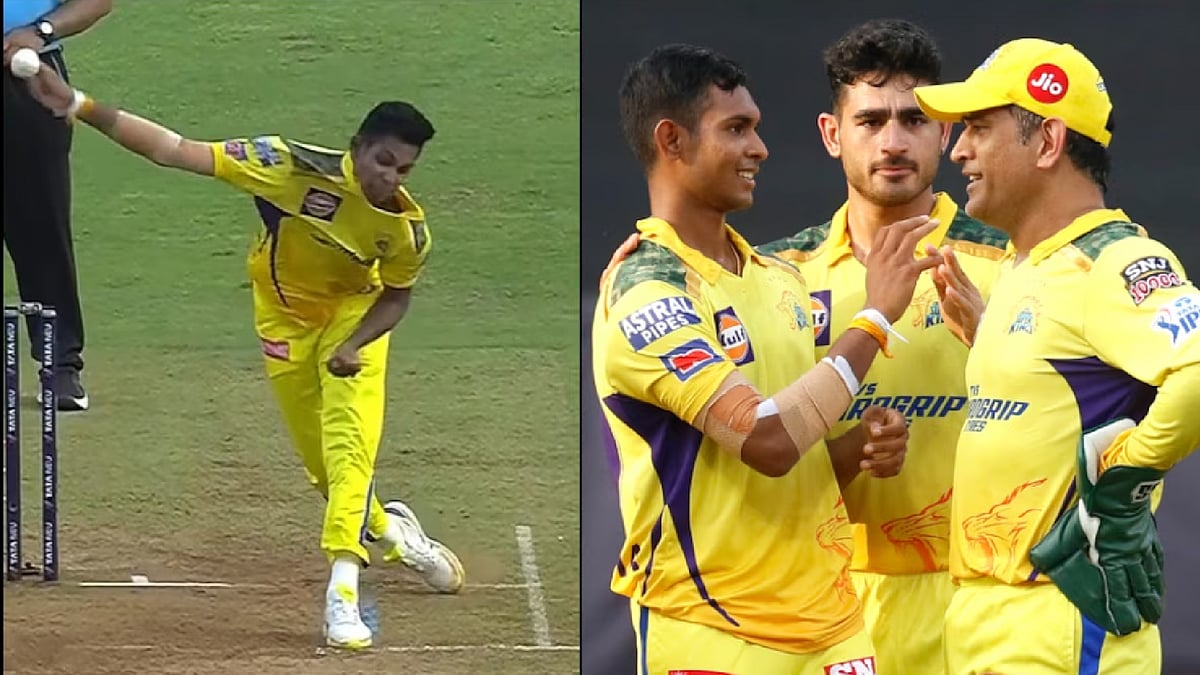 "RCB அணிக்கு எதிராக நான் சிறப்பாக செயல்பட தோனிதான் காரணம்" -CSK வீரர் குட்டி மலிங்கா புகழாரம் !