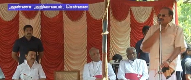 மதம்மாறிய தலித் கிறிஸ்தவர்களுக்கு இட ஒதுக்கீட.. திருச்சபை தலைவர்கள் பாதிரியார்கள் முதலமைச்சருக்கு நன்றி!