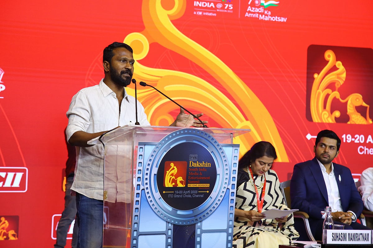 “ஆஸ்கர் வாங்குவதைவிட இதுதான் முக்கியமானது..” - CII விழாவில் இயக்குநர் வெற்றிமாறன் பேச்சு !